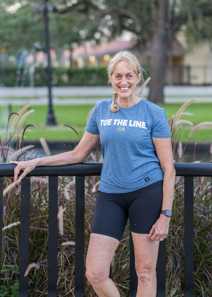 WOMEN'S - TOE THE LINE TEE - TRACK SHACK EDITION - SOLD OUT!